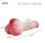 Masturbador Pene vagina, doble uso - Imagen 2