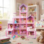 Casita de muñeca con accesorios - Imagen 8
