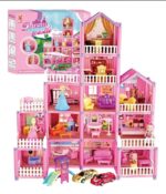 Casita de muñeca con accesorios - Imagen 2