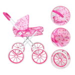 Coche/Carriola Juguete Para Muñecas - El Paseo Perfecto para tu Bebé - Imagen 11