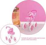 Coche/Carriola Juguete Para Muñecas - El Paseo Perfecto para tu Bebé - Imagen 12