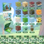 Bloques Magnéticos de Construcción Magneverse - 100 Pzas Estilo Minecraft STEM - Imagen 8