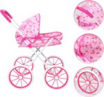 Coche/Carriola Juguete Para Muñecas - El Paseo Perfecto para tu Bebé - Imagen 7