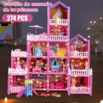 Castillo, Casita de Ensueño de la Princesa! Mega Set de 274 Piezas - Imagen 9