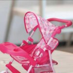 Cochecito/Carriola de Juguete Doble Rosa para Muñecas - ¡El Regalo Perfecto! - Imagen 6