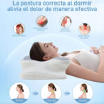 Almohada Cervical Ergonómica Ortopédica Memory Foam - Anti Ronquidos y Dolor Cuello - Imagen 7