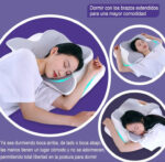 Almohada Cervical Ergonómica Ortopédica Memory Foam - Anti Ronquidos y Dolor Cuello - Imagen 3