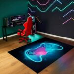 Alfombra Gamer antideslizante 180 x 120