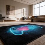 Alfombra Gamer antideslizante 180 x 120 - Imagen 3