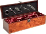 Set de vino de Lujo con 5 accesorios. Caja madera - Imagen 7
