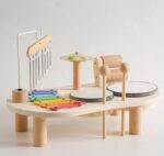 Xilofon de madera. Batería, tablero Montessori - Imagen 6