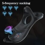 Anillo Para Pene Con Succionador De Clítoris  Control Remoto - Imagen 3