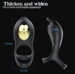 Anillo Para Pene Con Succionador De Clítoris  Control Remoto - Imagen 4